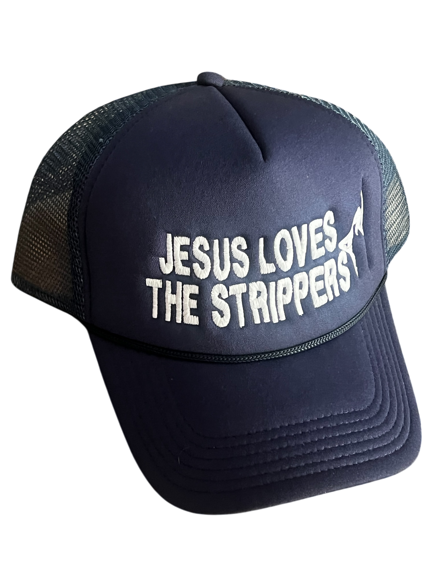 Jesus Loves The Strippers Trucker