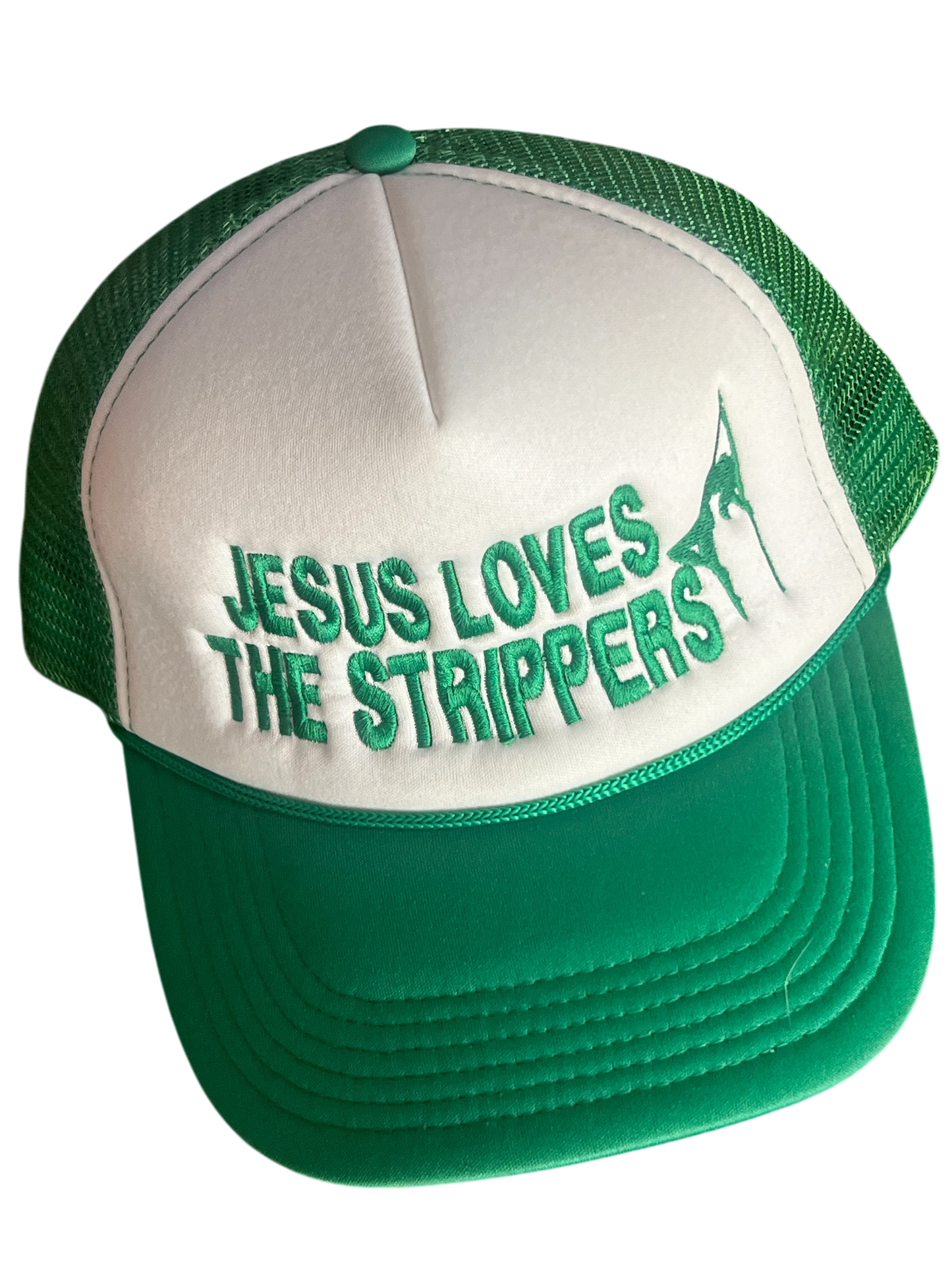 Jesus Loves The Strippers Trucker